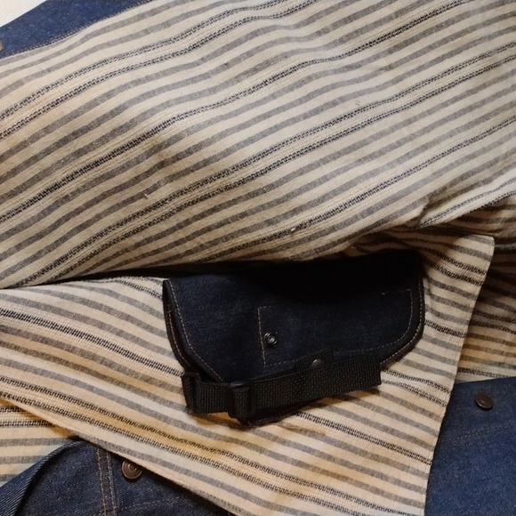 Denim concealed carry CCW jacket men's XXL - Picture 6 of 9